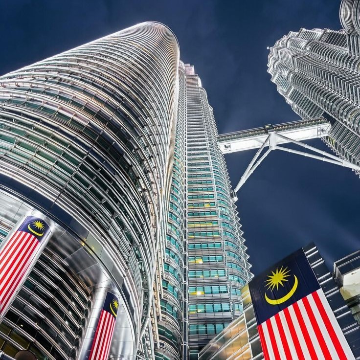 Petronas Twin Towers in Kuala Lumpur
