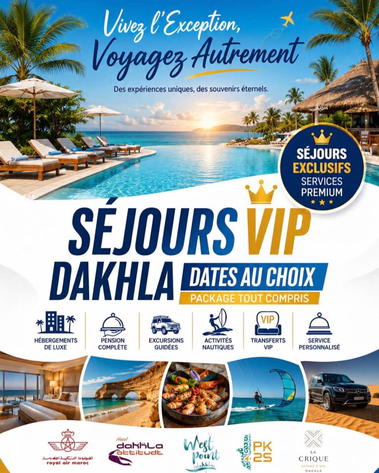 Voyages Dakhla Voyages organise Dakhla Dakhla attitude dakhla Maroc